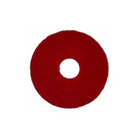Bissell Commercial 12in Polishing Pad Red, 5 Pads 437.055-c